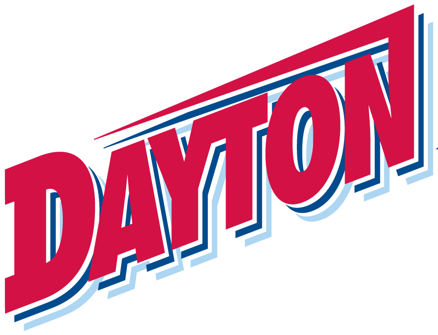 Dayton Flyers 1995-2013 Wordmark Logo Sticker Heat Transfer